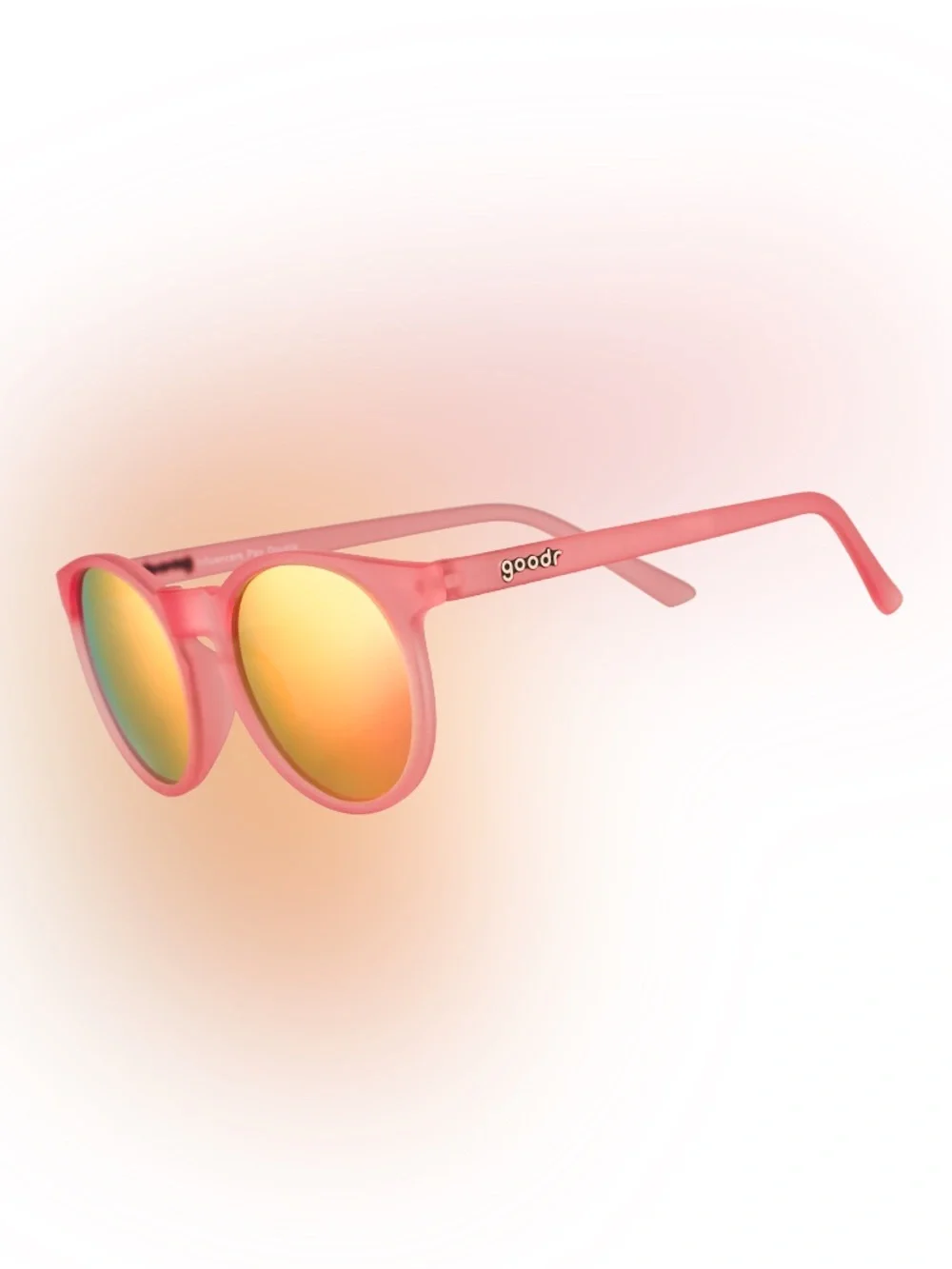 Goodr CIRCLE G INFLUENCERS PAY DOUBLE Sunglasses - Light Pink - Picture 7 of 8